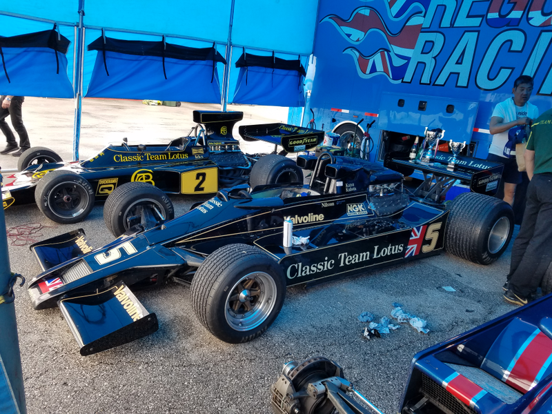 Illustration for article titled USGP Supporting Races Paddock Pictures & Video: Masters Historic Racing & FIA Formula 4